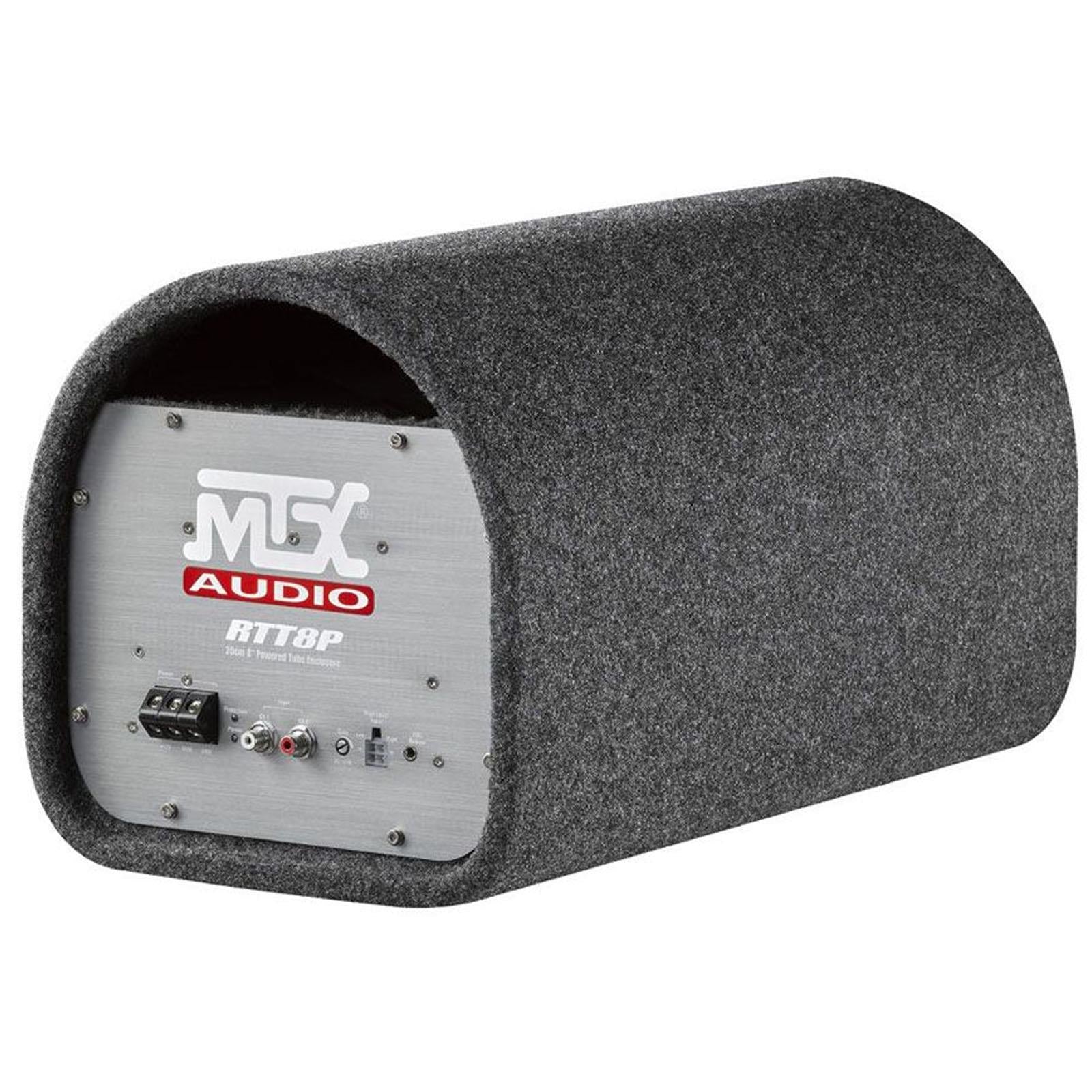 MTX RTP8P - Road Thunder 8" 240 Watts Powered Car Bass Tube Subwoofer