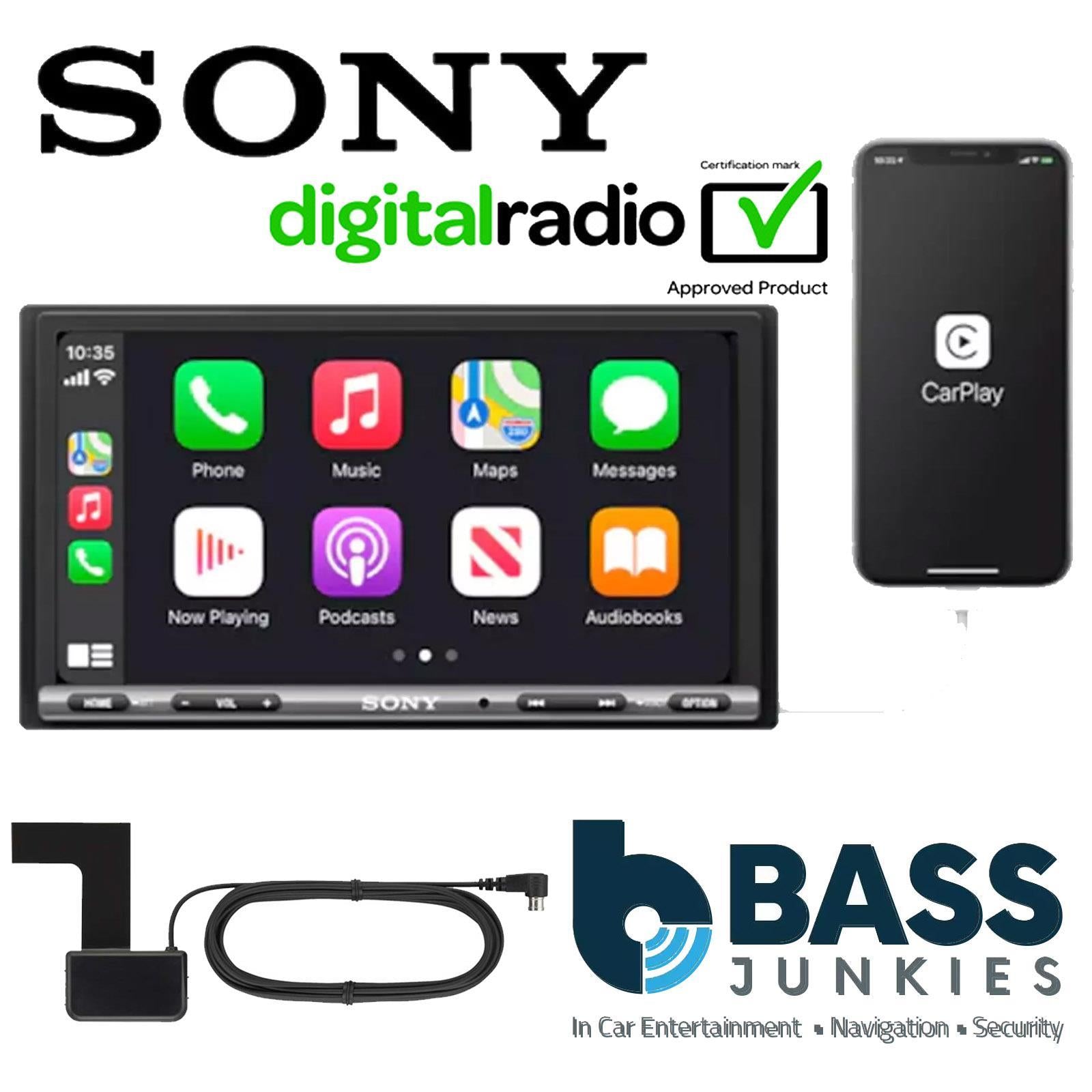 SONY XAV-AX3250 APPLE CARPLAY ANDROID AUTO WEBLINK DAB BLUETOOTH CAR STEREO