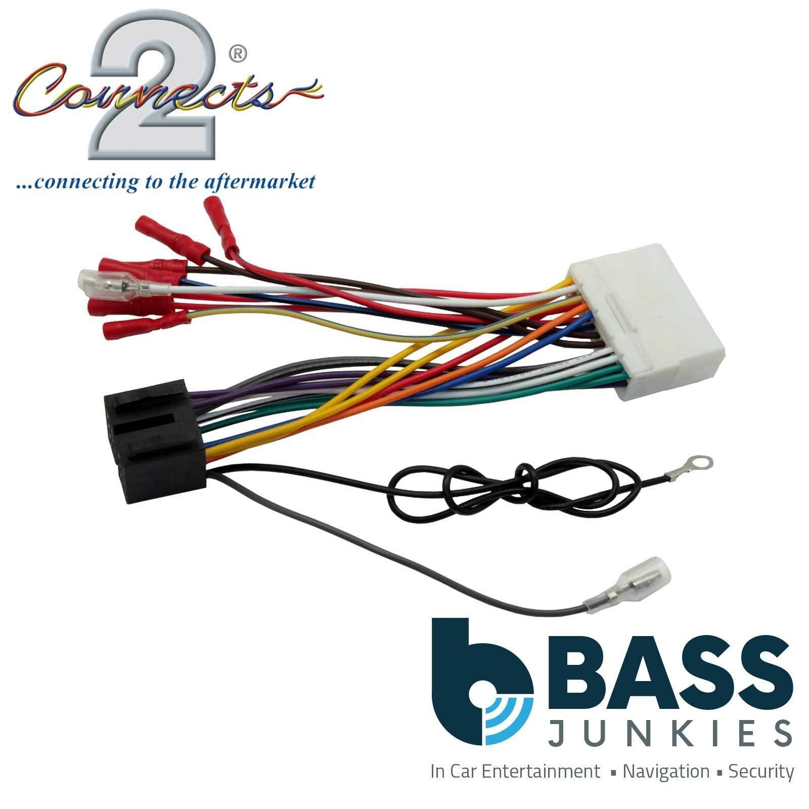 Connects2 CT20JG02 - Jaguar Varied Vehicle Car Stereo ISO Wiring Harness Adaptor Lead