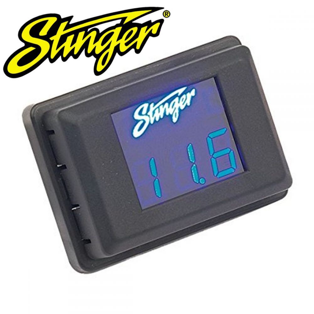 Stinger SVMB - Blue Digital Voltage Meter