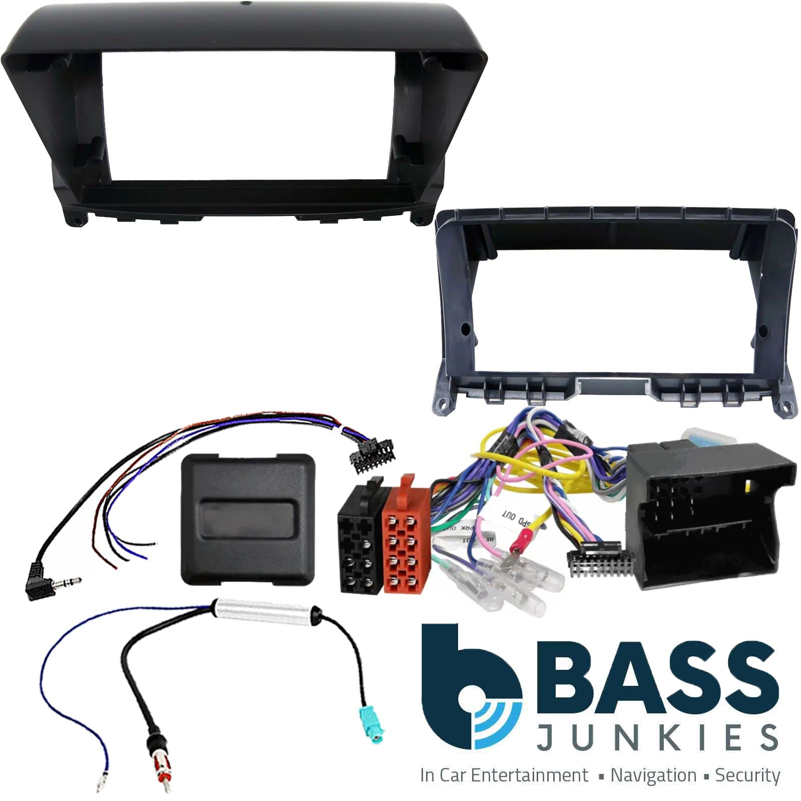 Kenwood 9" CarPlay Android Car Stereo Kit For Mercedes C Class W204 2007 - 2014