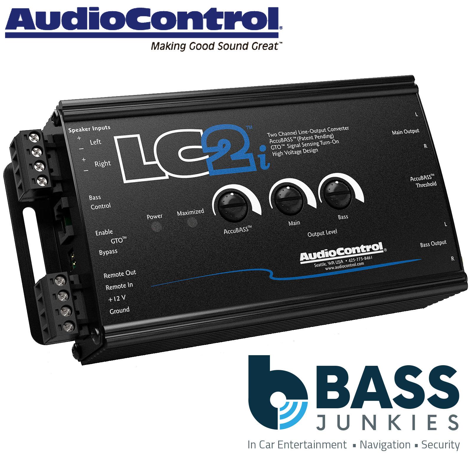 AudioControl LC2i 2-Channel Line Output Converter with AccuBass