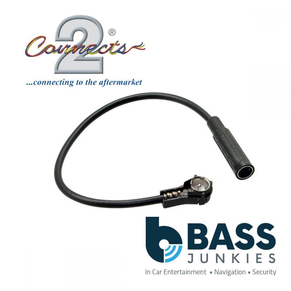 Connects2 CT27AA03 Car Stereo Radio Aerial Antenna DIN to ISO Female Adaptor