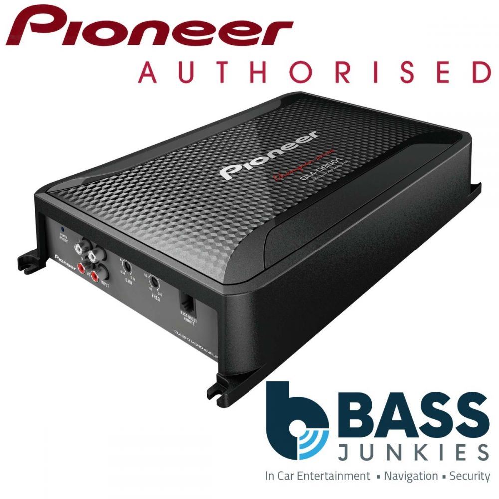 Pioneer GM-D9601 - 2400 Watts Class D Mono Monoblock Car Stereo Bass Amp Amplifier