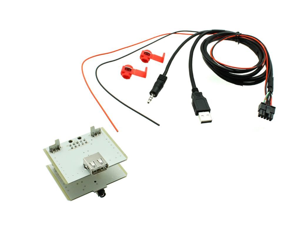 Connects2 CTFIATUSB.2 Fiat 500L Ducato 500X Car Stereo USB Retention Interface Cable Kit