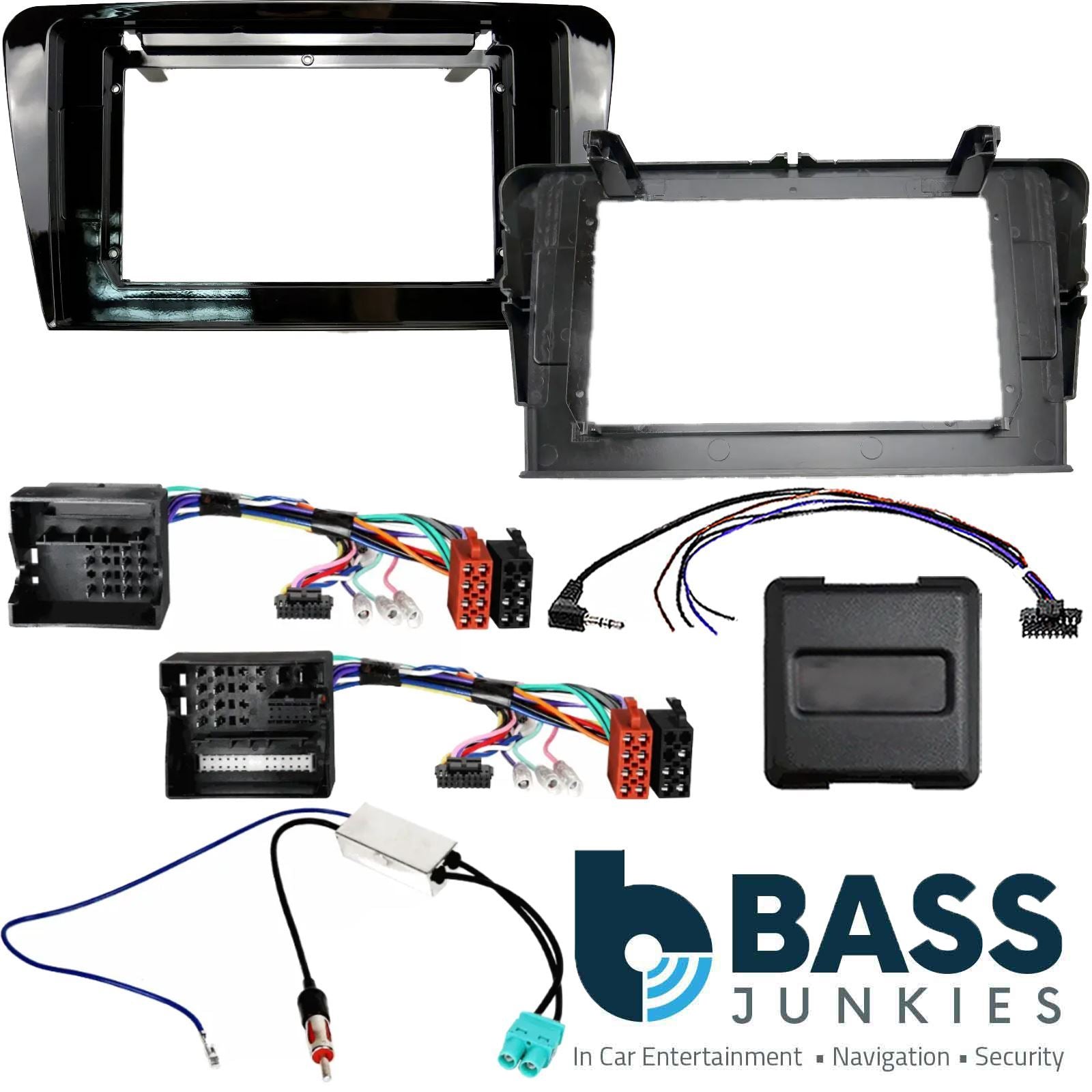 Stinger 9" CarPlay Android Car Stereo Kit For Skoda Octavia Black 2013 Onwards