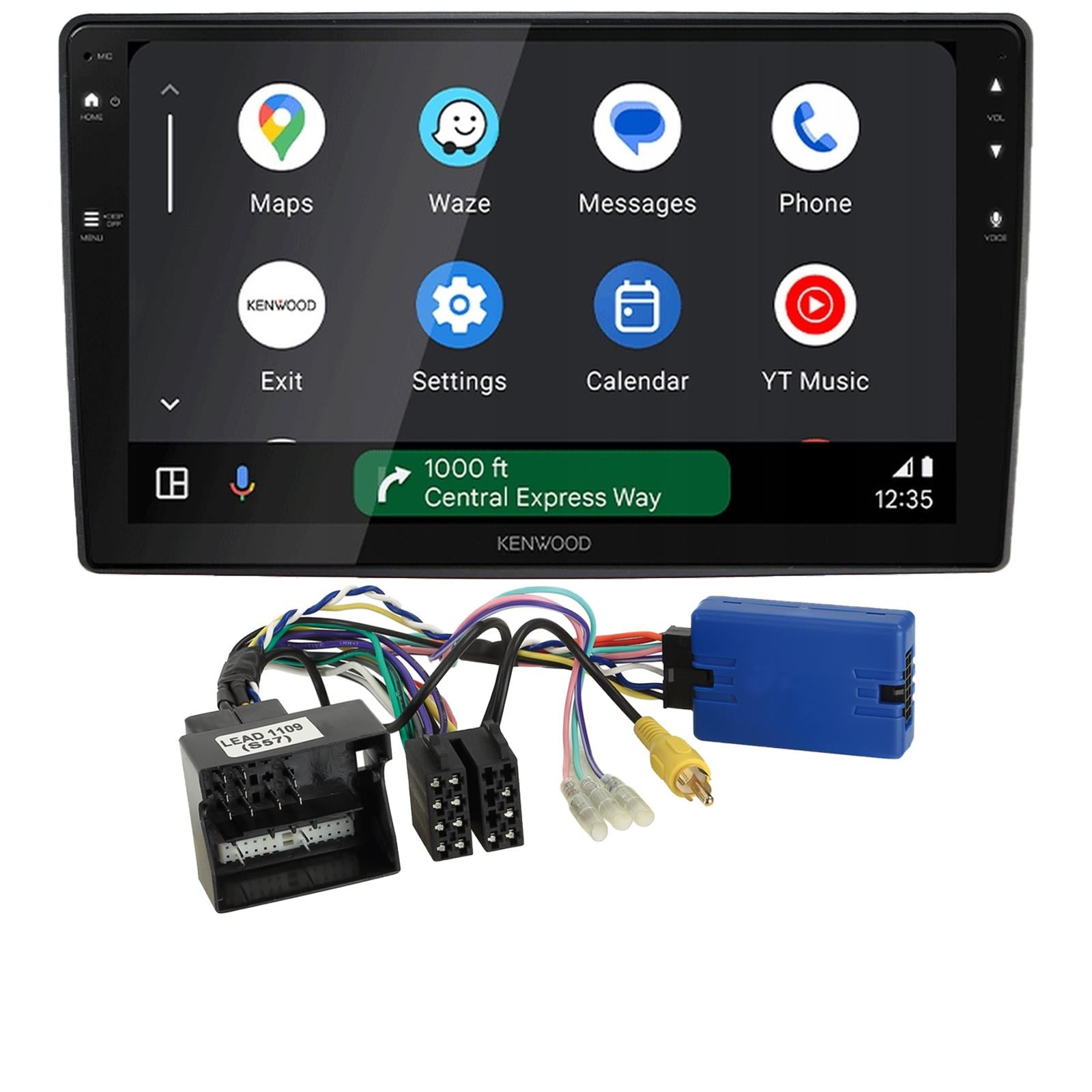 Kenwood 9" CarPlay Android Car Stereo Fitting Kit For Iveco Daily 2017 Onwards