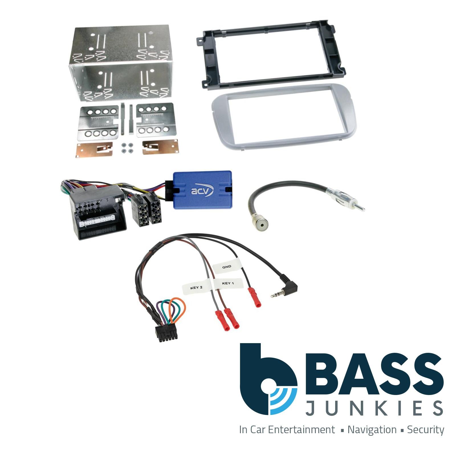 Double Din Car Radio Stereo Full Fitting Kit for Ford S-Max 2010 - 2015