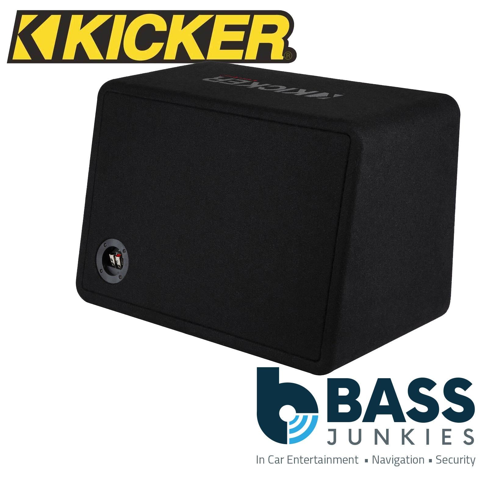 Kicker 48VCWR122 Car Audio 12 in Enclosure Vented Loaded 2 Ohm Single Boxes