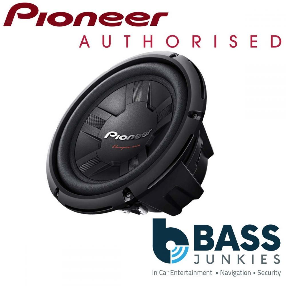 Pioneer TS-W261D4 - 10" Inch 25cm 1200 Watts DVC Car Sub Bass Subwoofer
