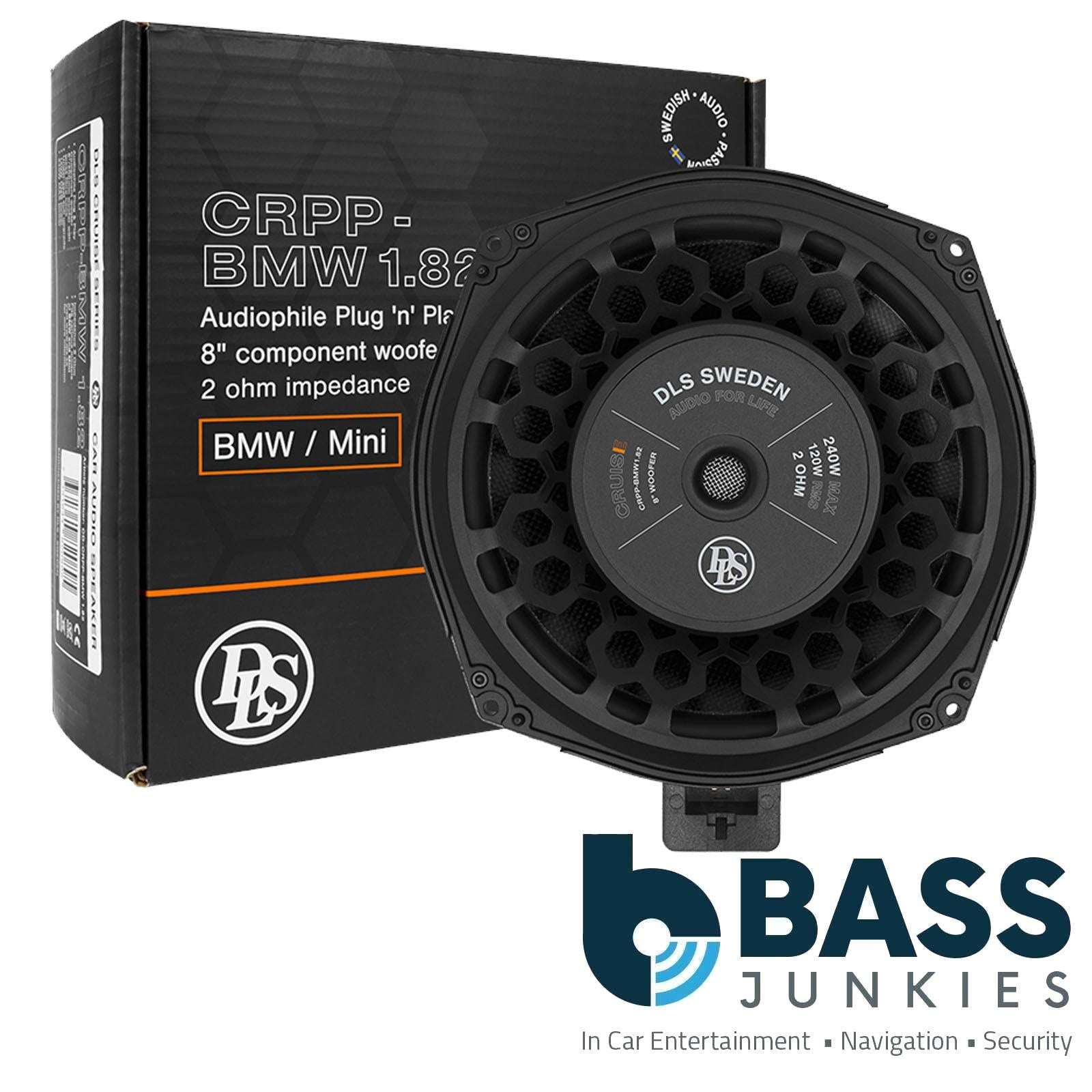 DLS CRPP‑BMW1.82 - BMW 2 series 2014 On 8" 20cm 480 Watts Underseat Car Subwoofer