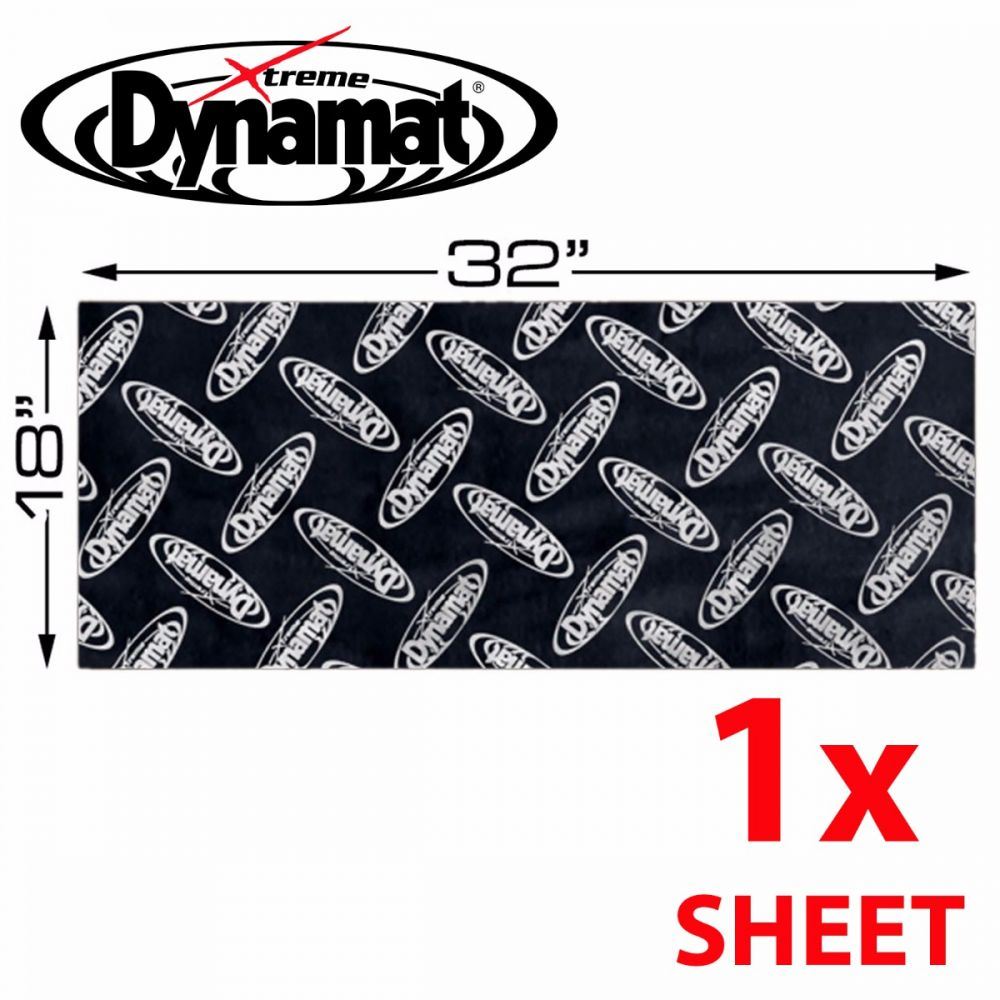 Dynamat DYN10425 - Xtreme Hex Wedge Pack 4 sq.ft 18" x 32" x 1 Sheet Car Sound Proofing Deadening Mat