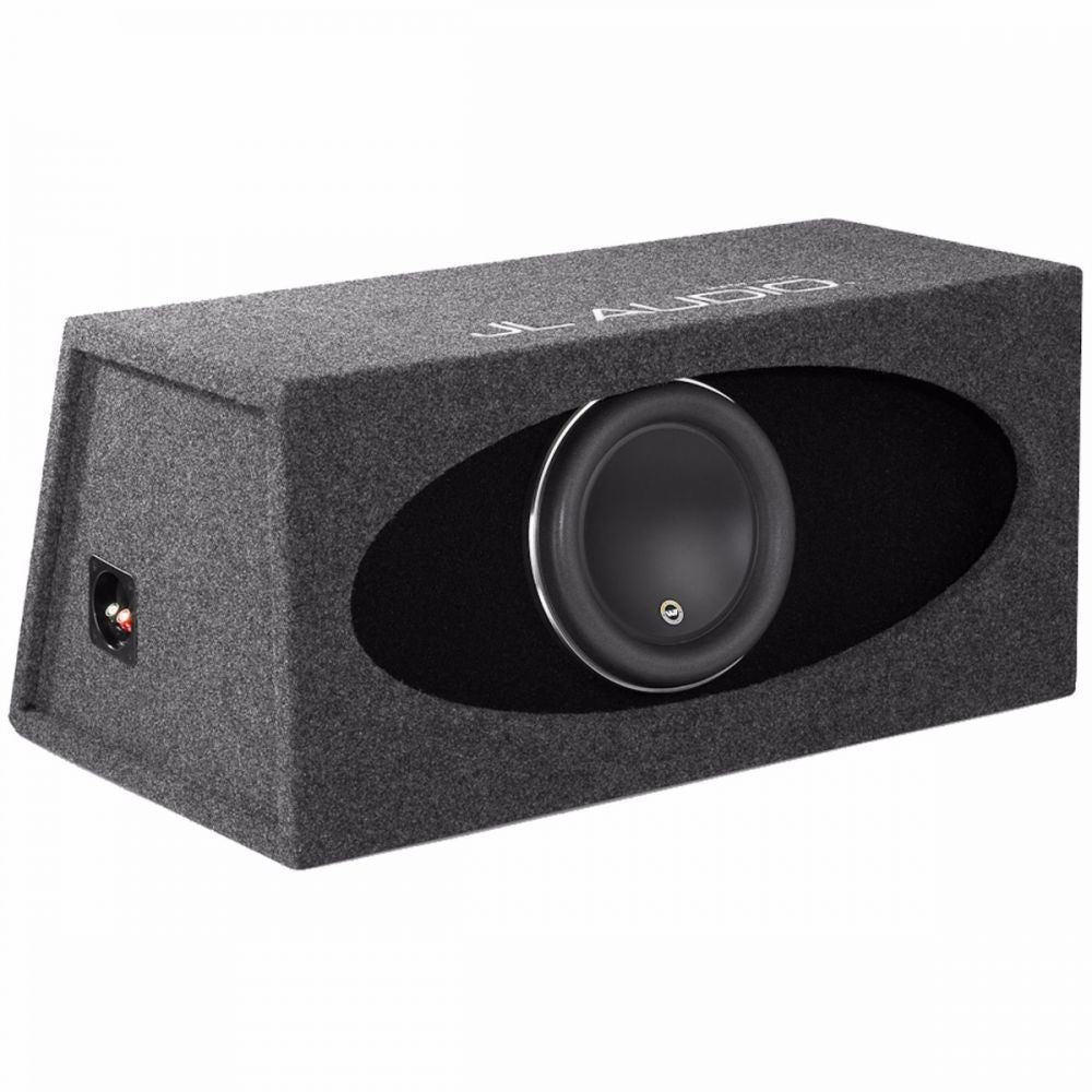 JL Audio HO110R-W7AE - HO Wedge Ported Enclosure with Single 10" Inch 750 Watts Driver (10W7-3)