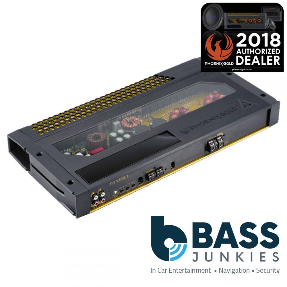 Phoenix Gold Ti3 1300.1 - Ti3 Series 1300 Watts Monoblock Car Amp Amplifier