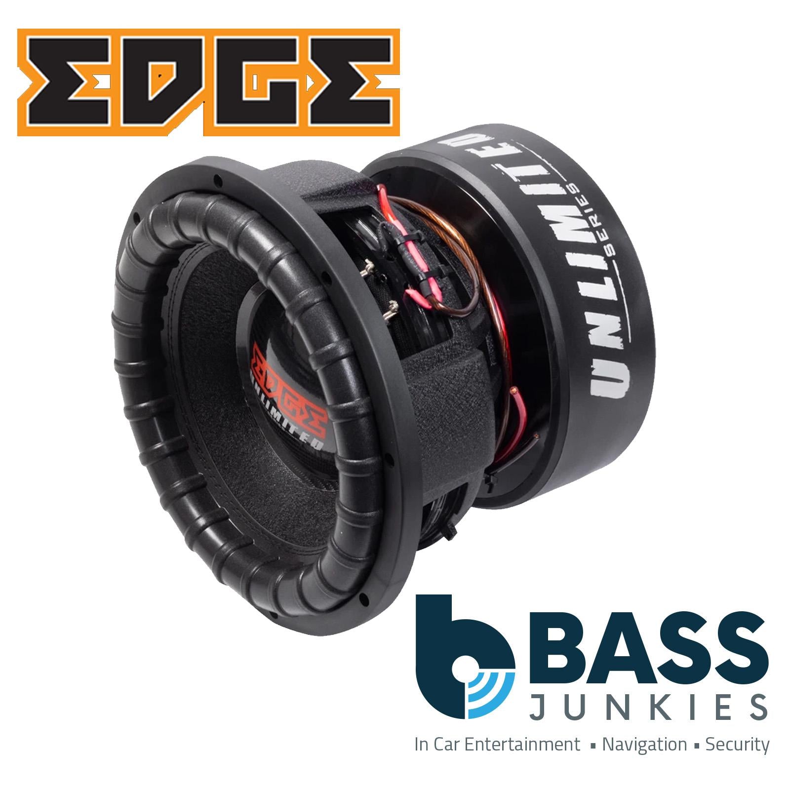 EDGE EDU12SPL-E2 - Unlimited Series 12 inch 10000 Watts Max SPL Car Subwoofer