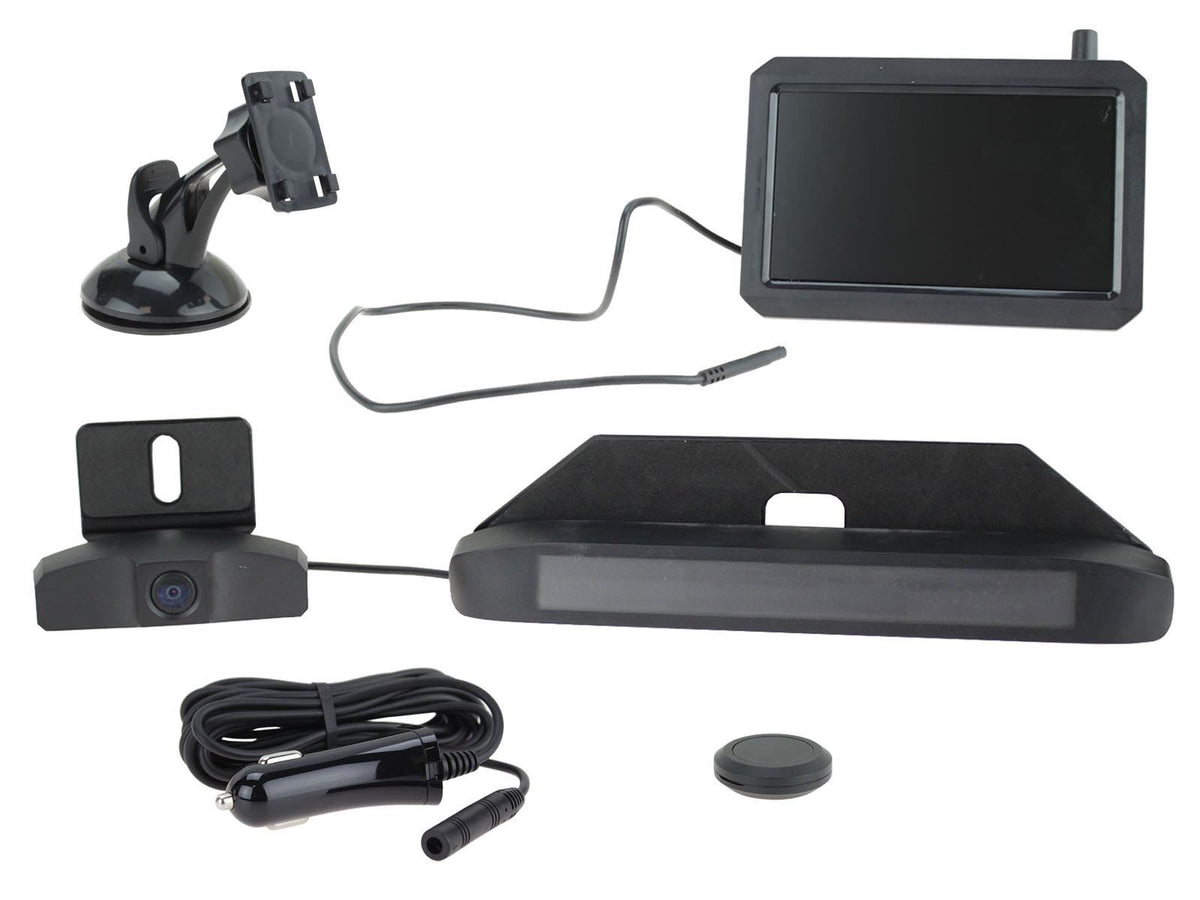 Full Universal Camera Kit and Monitor Solar Powered Wireless Camera