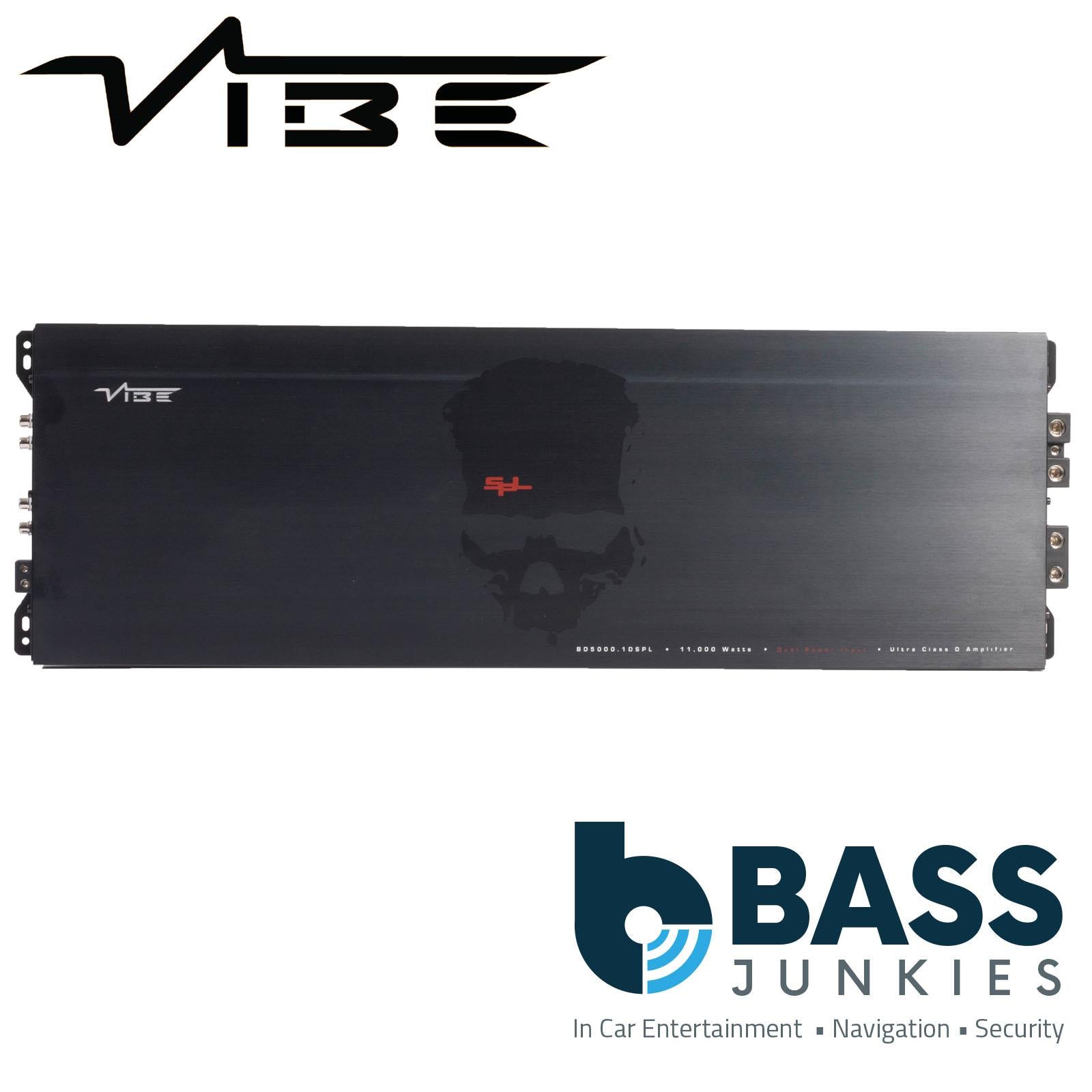 VIBE BD5000.1DSPL-V3 BlackDeath 11000 Watts Competition Monoblock Car Amplifier