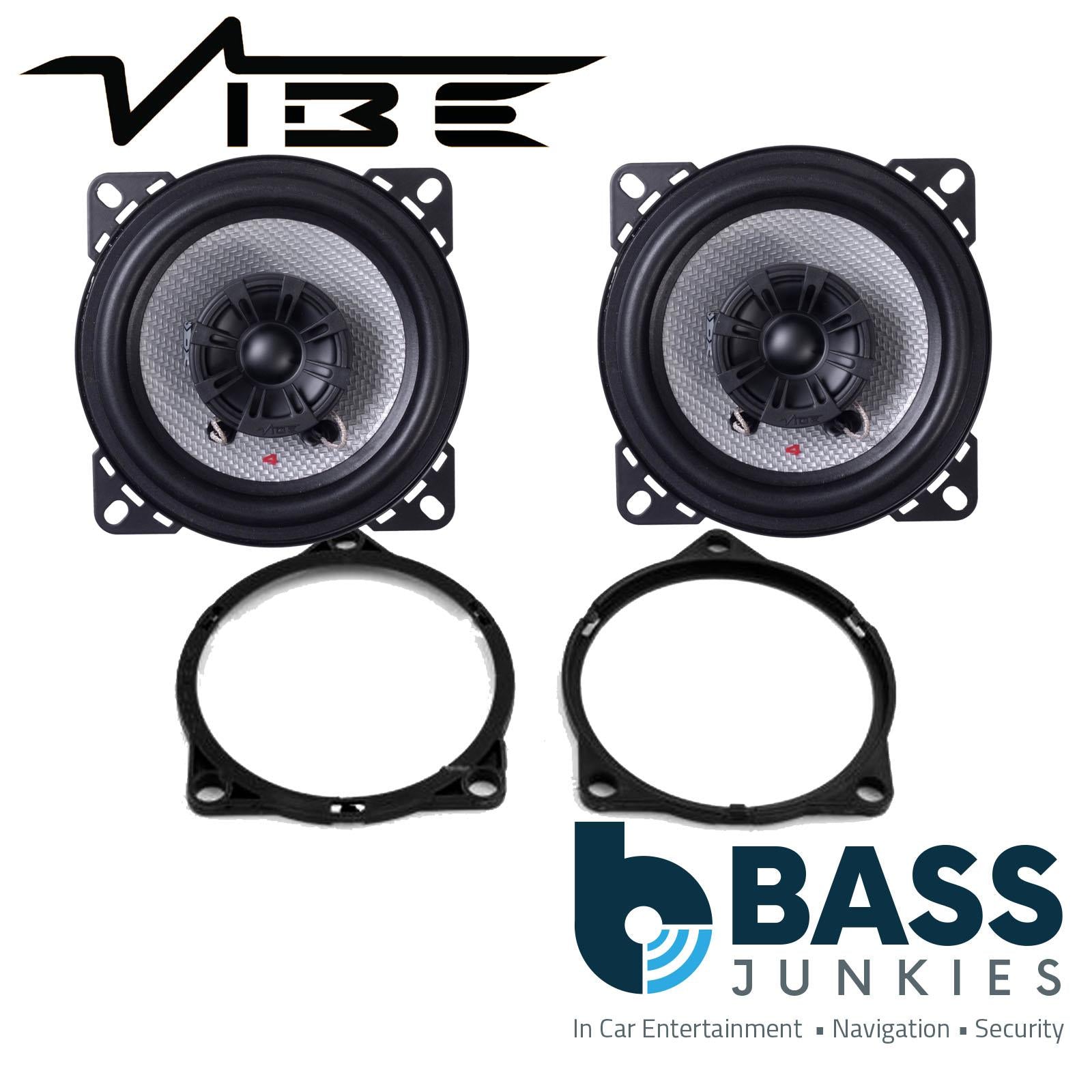 Vive PULSE4 100mm/10cm/4" 2-Way Coaxial Car speakers (Per Pair Max 240|80 watts RMS) Fits Volvo S90 2017-21 | XC40 18-21 | XC60 17-21 | XC90 15-21
