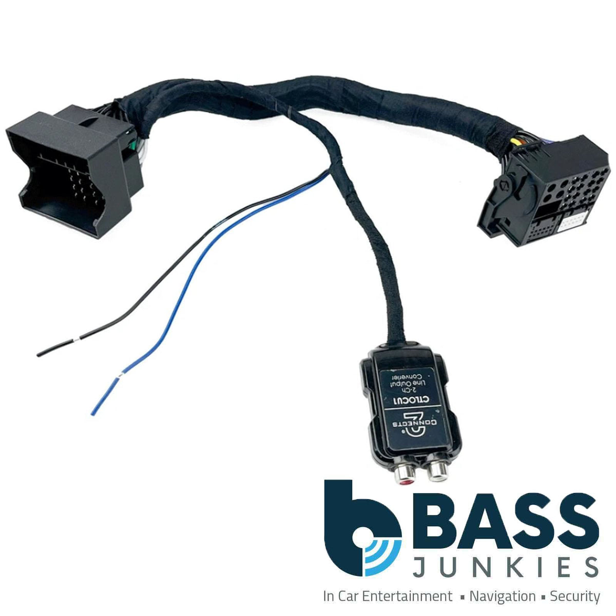 Connects2 2-Channel Quadlock Line-Out Converter For BMW 1 Series F21 FL 2015-2017
