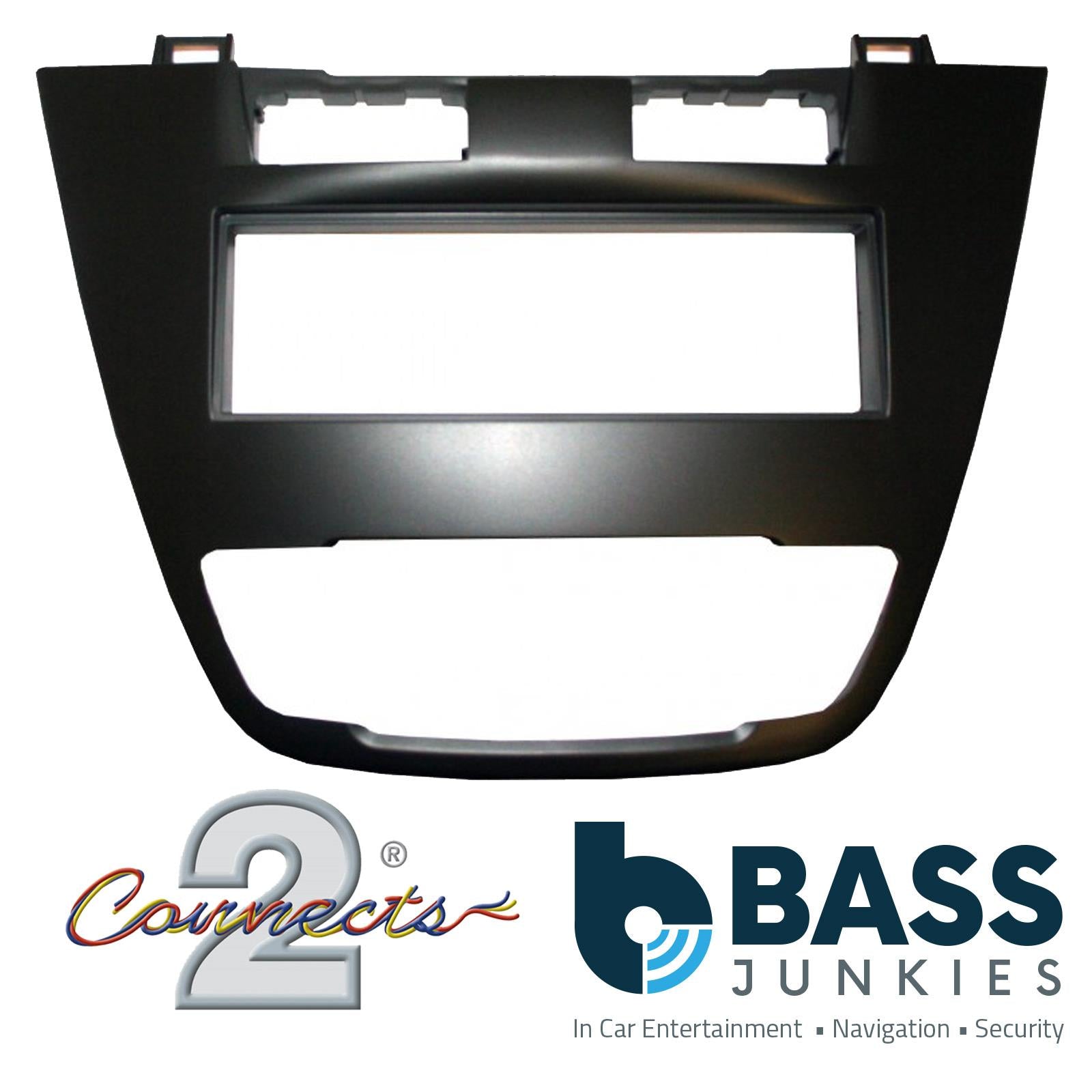 Single Din Stereo Fitting Kit + Steering Wheel Stalk Controls to fit Vauxhall Insignia 2008-14