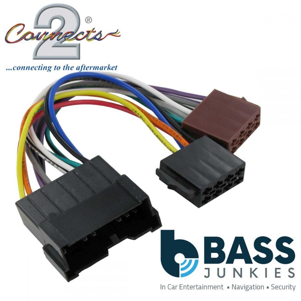 Connects2 CT20HY02 - Hyundai & Kia ( 16 Pin-Connector ) Car Stereo Radio ISO Harness Adaptor