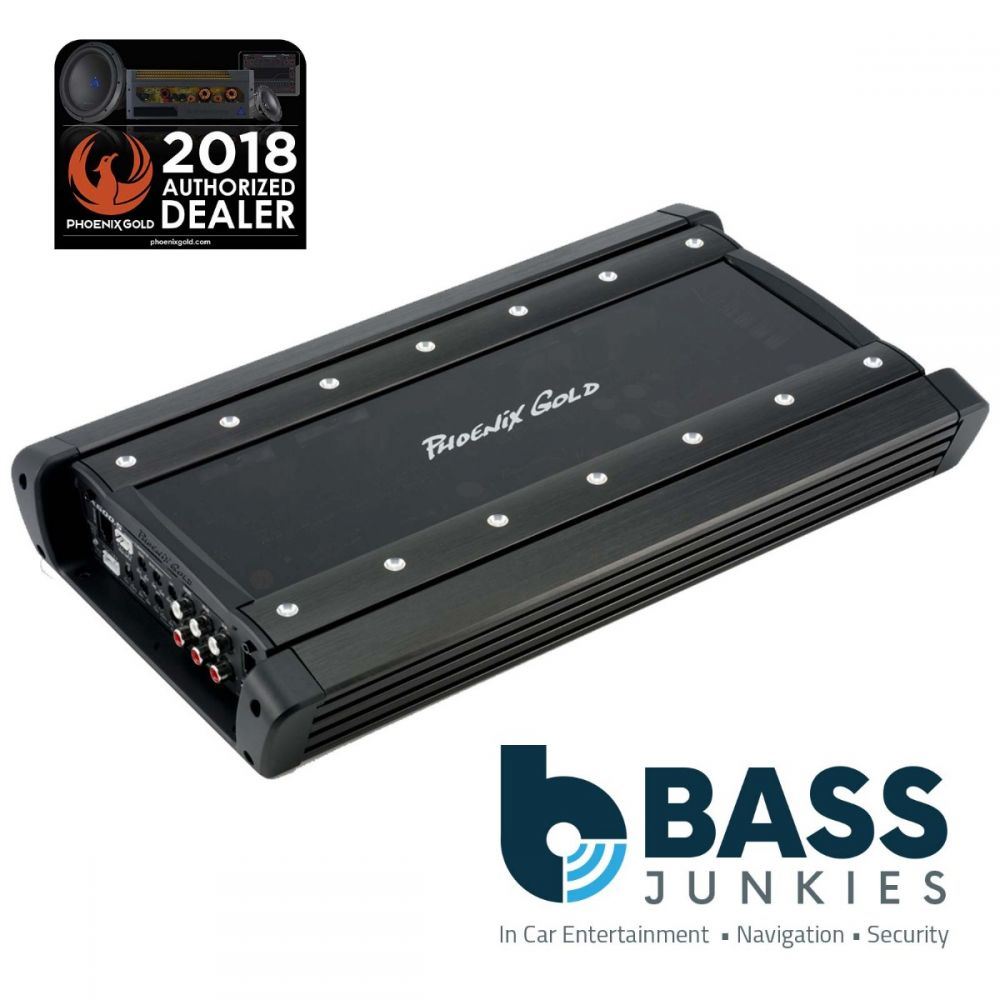 Phoenix Gold RX6005 -RX Series 600 Watts 5 Channel Car Audio Amplifier