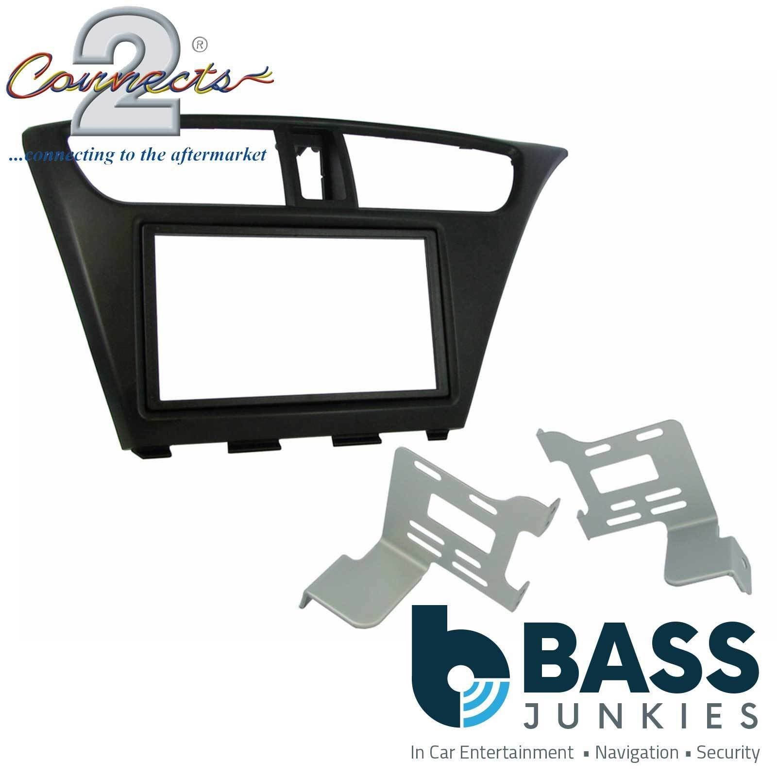 CT23HD25 Honda Civic 2012-15 Car Stereo Double Din Facia Fascia Panel Plate Kit