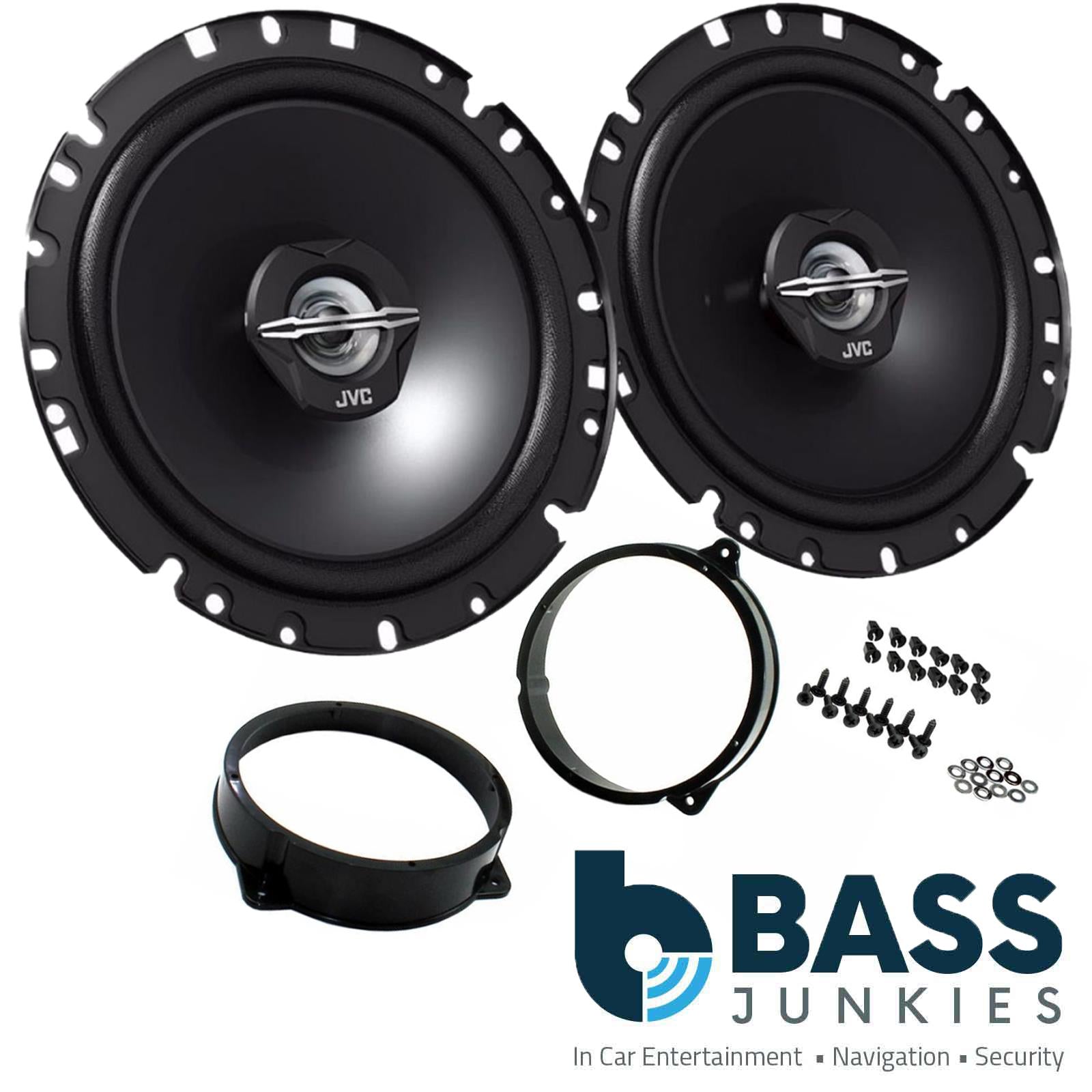 Mercedes CLK 1997-2002 JVC 17cm 6.5 Inch 600 Watts 2 Way Front Door Car Speakers