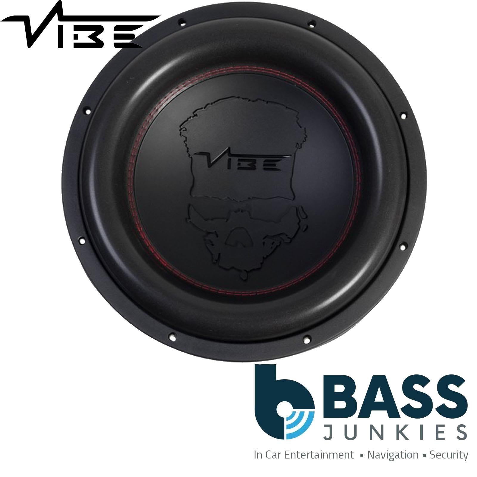 VIBE Black Death BD15D2-V4 - 15inch 3600W 2Ohm SPL Car Audio Bass Subwoofer