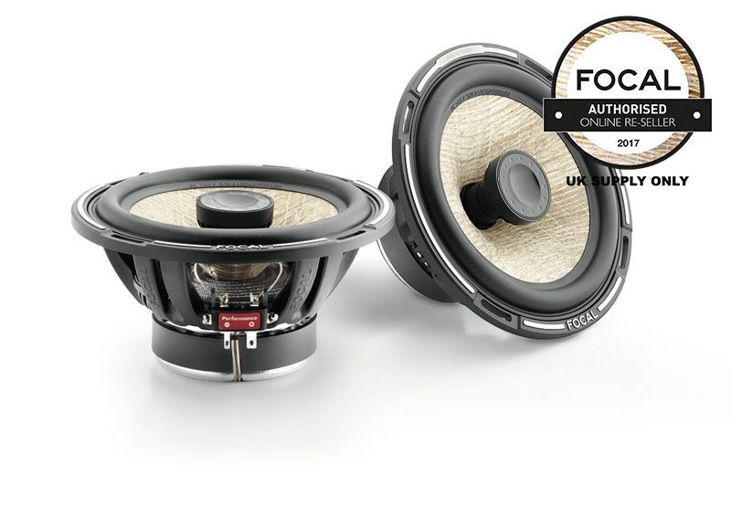 Focal PC165FE - PERFORMANCE FLAX SERIES 165mm 6.5" 280 Watts 2 Way Coaxial Car Speakers