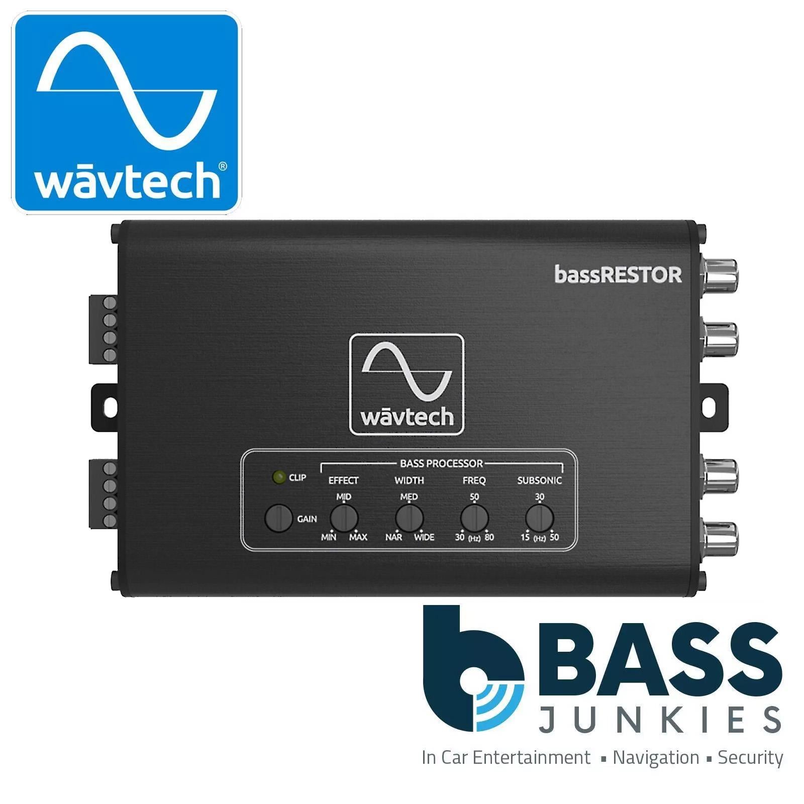 Wavtech Bassrestor - Bass Restoration with Subsonic Filter & Remote Level Control