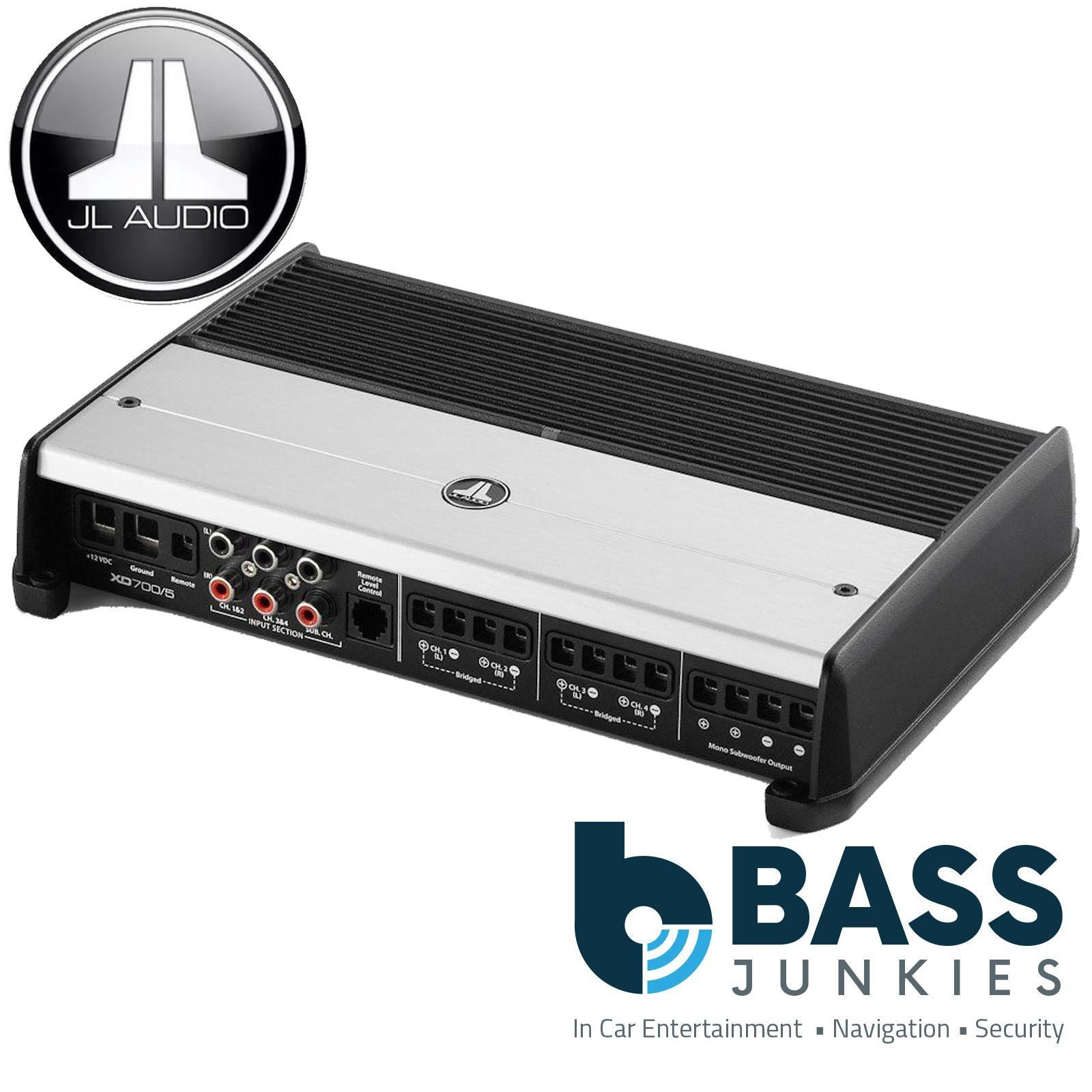 JL Audio XD700/5V2 - XDv2 700 Watts 5 Channel Class D Full Range Amplifier