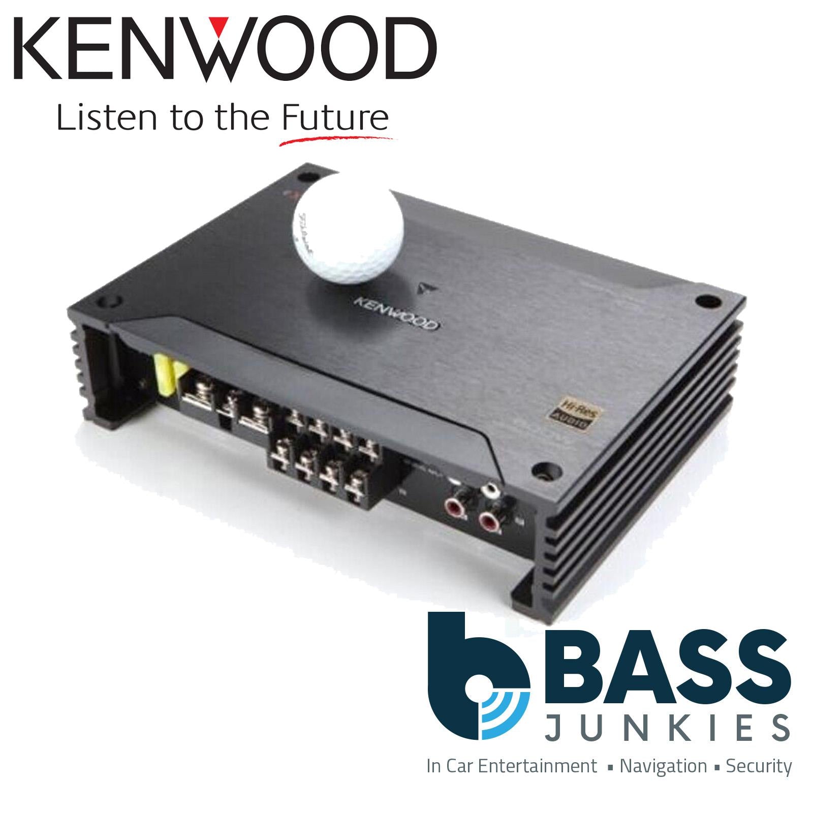 Kenwood X302-4 - X-Series Class D 4 Channel Car Audio Power Amplifier
