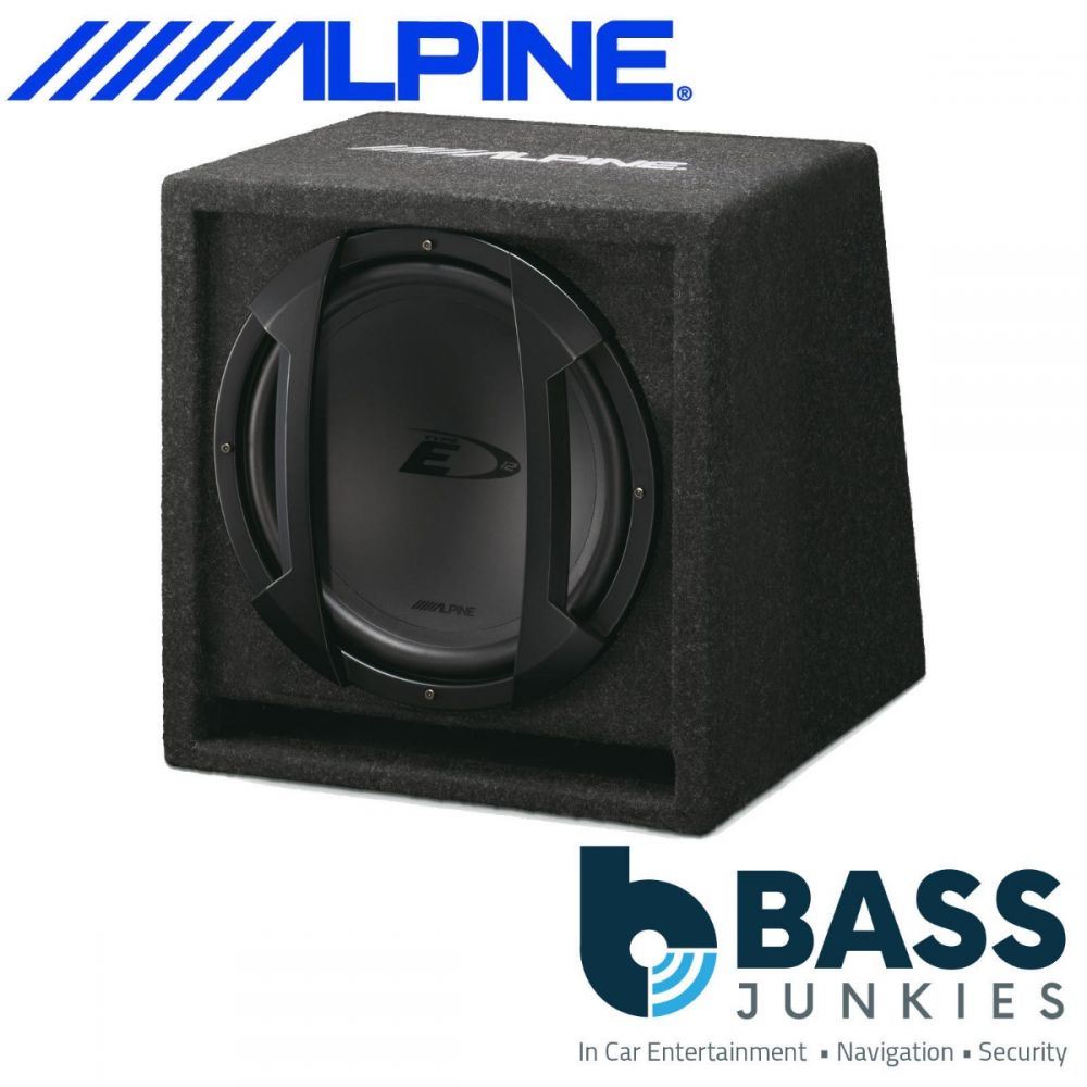 Alpine SBE-1244BR 12" 650 Watts 4 Ohm Car Sub Subwoofer