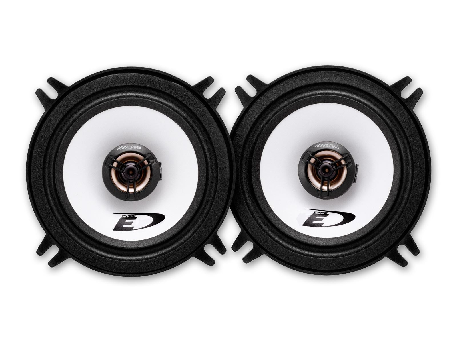 Alpine SXE-1325S 2-Way 130mm/13cm/5.25" Coaxial Speakers (Per Pair 400 Watts) Fits Ford Escort 1990-00 | Orion 90-93