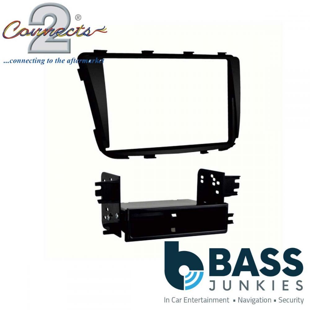 Connects2 CT24HY27 - Hyundai Accent 2012 Onwards Single Double Din Fascia Panel
