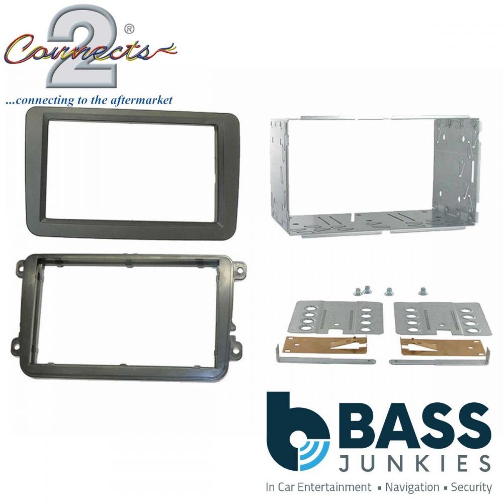 Connects2 CT23SK03 Skoda Octavia Fabia Superb Roomster Rapid Car Stereo Double Din Fascia Panel