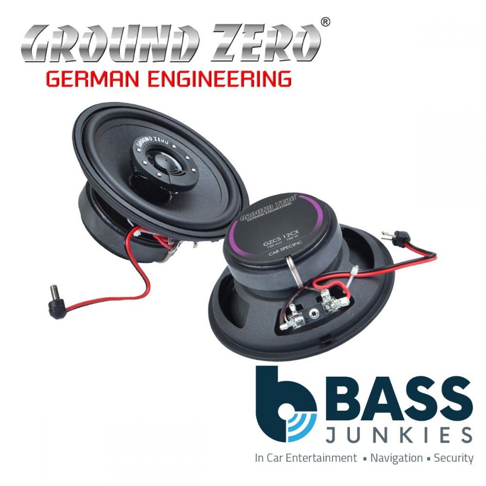 Ground Zero GZCS 12CX - Mercedes Benz Top Dash 12cm 100 Watts 2 Way Car Speakers
