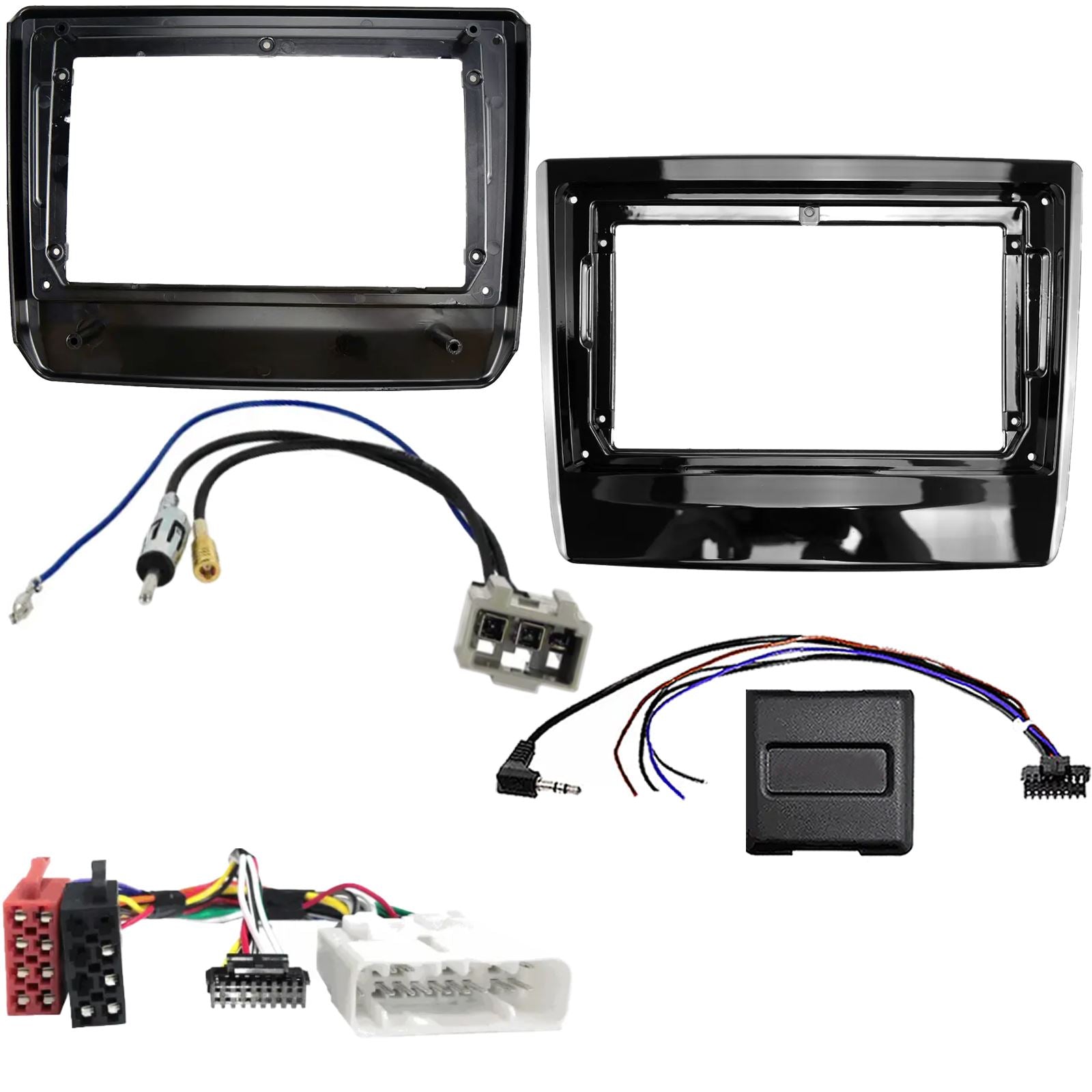 For Isuzu D Max Black 2020 On Fascia Panel Interface for 9" Android Car Radios