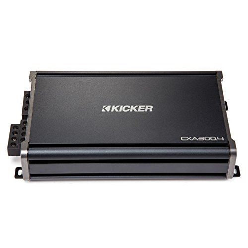 Kicker 43CXA3004 - CX Series 300 Watts 4-Channel Car Van Stereo Amp Amplifier