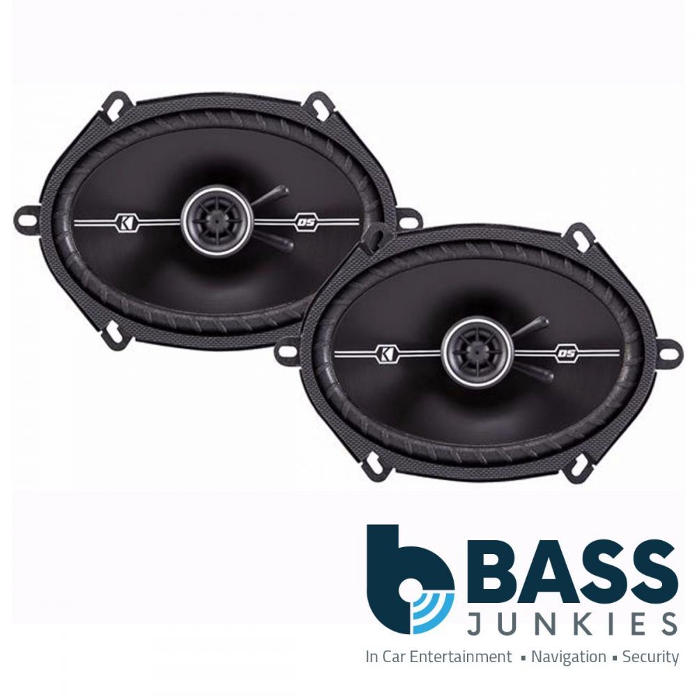 Kicker DSC684 6x8" inch 400 Watts a Pair 2 Way Car Coaxial Custom Door Speakers