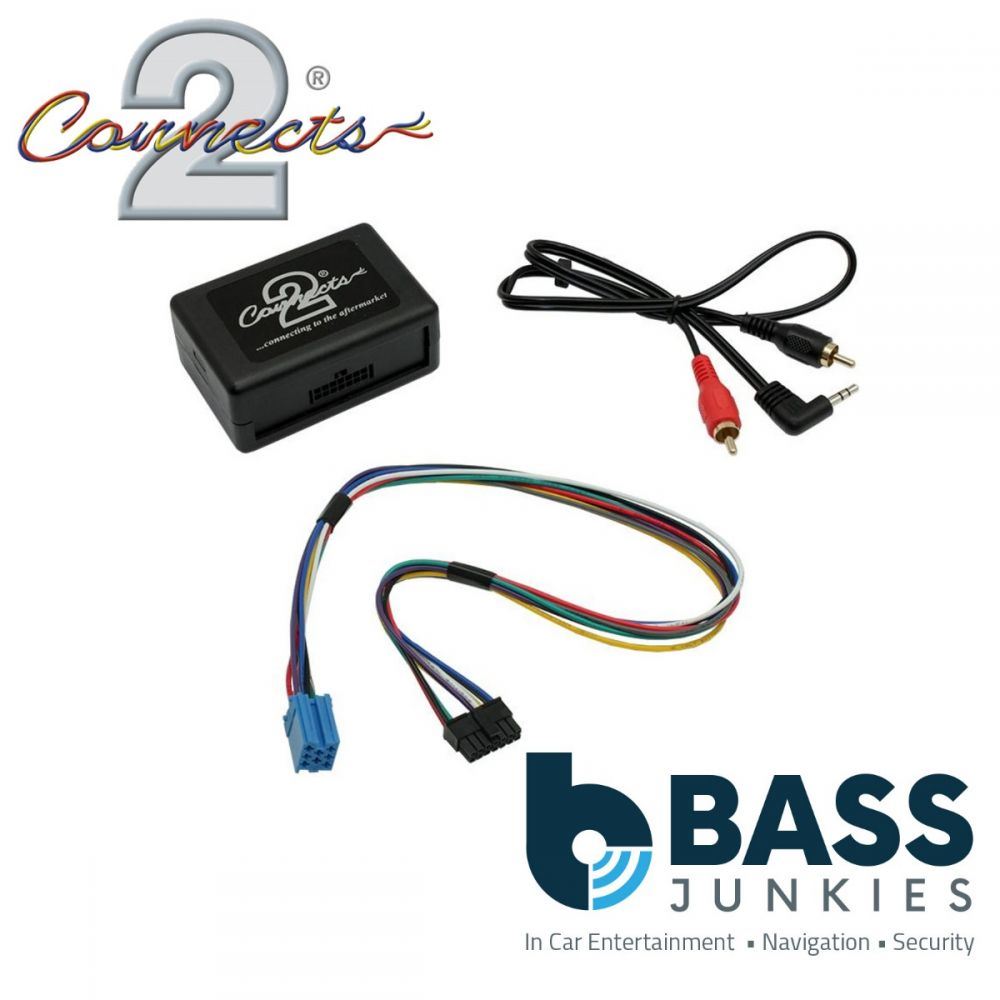 Connects2 CTVPGX010 Peugeot 206 307 406 Citroen C2 C3 C5 C8 AUX Adapter for Original Headunit