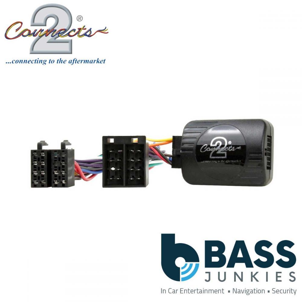 Connects2 CTSPG006 Peugeot 206 406 807 307 607 Partner Car Stereo Radio Steering Wheel Interface Stalk Control