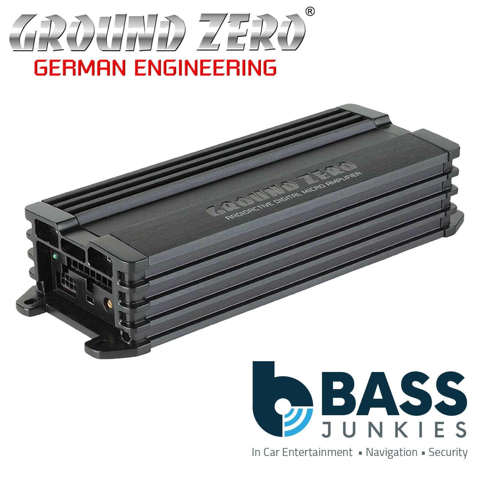 Ground Zero GZRA Micro ONE - Monoblock 400 Watts Micro Car Amp Amplifier