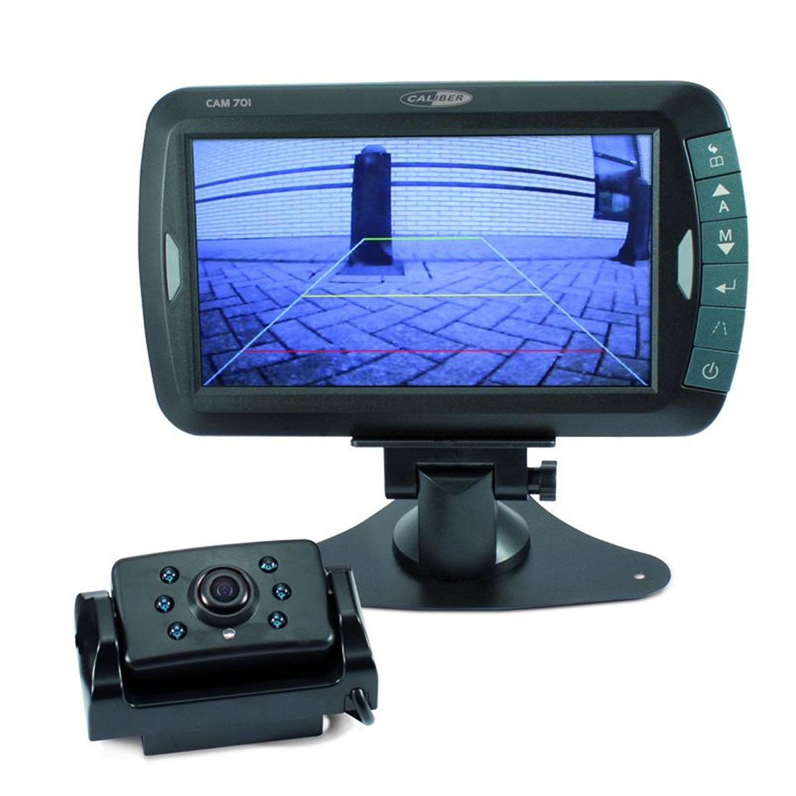 Caliber CAM701 7" Wireless Rear View Camera & Monitor Cars Vans 12V/24V