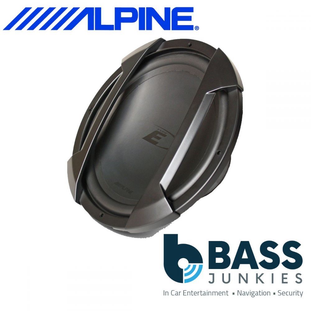 Alpine SWE-1044E - 10" 25cm 4 Ohm 500 Watts Single Voice Coil Car Sub Subwoofer