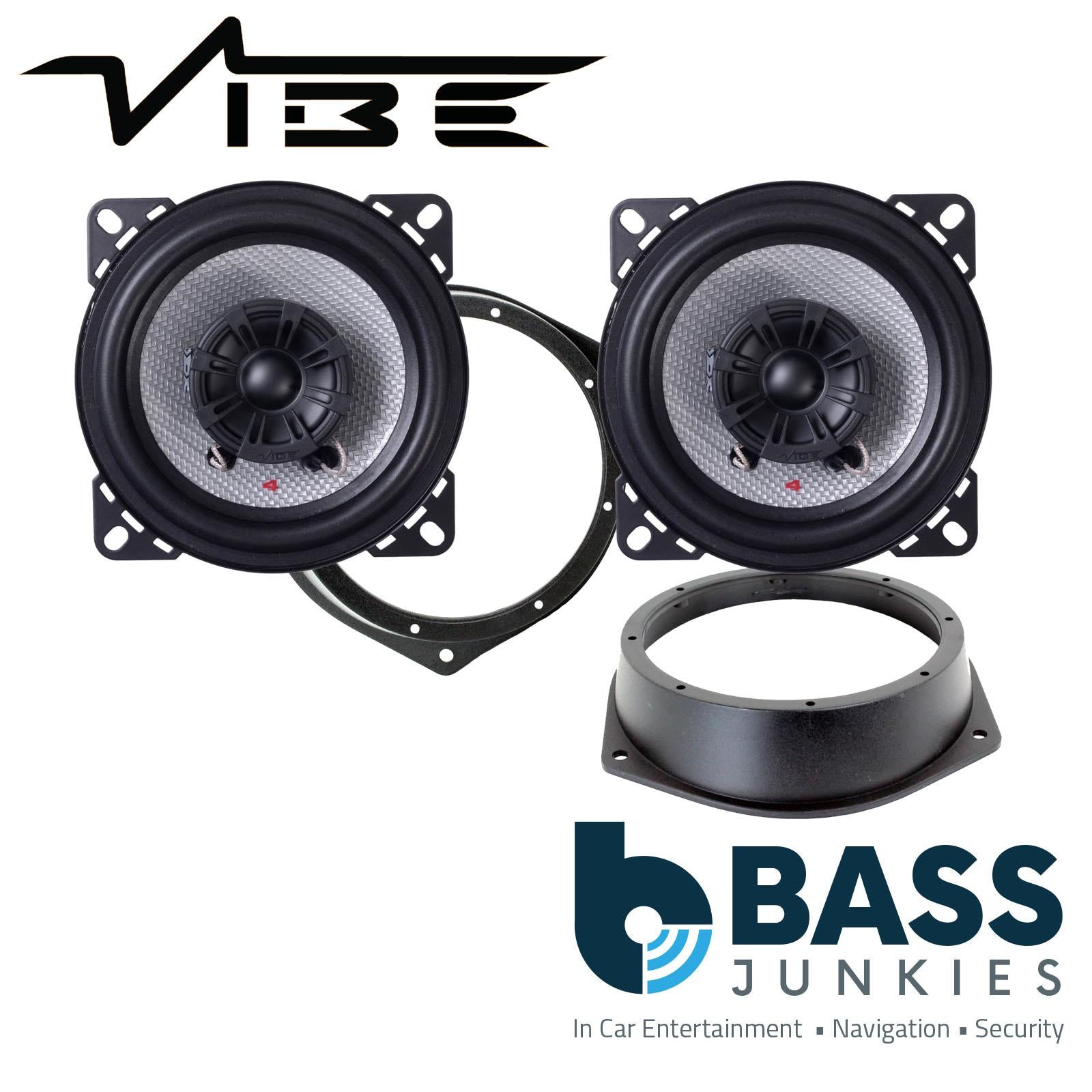 Vive PULSE4 100mm/10cm/4" 2-Way Coaxial Car speakers (Per Pair Max 240|80 watts RMS) Fits Vauxhall Vectra 1995-02 | Astra 98-04 | Omega 94-03 | Zafira 99-05 | Vivaro 01-14