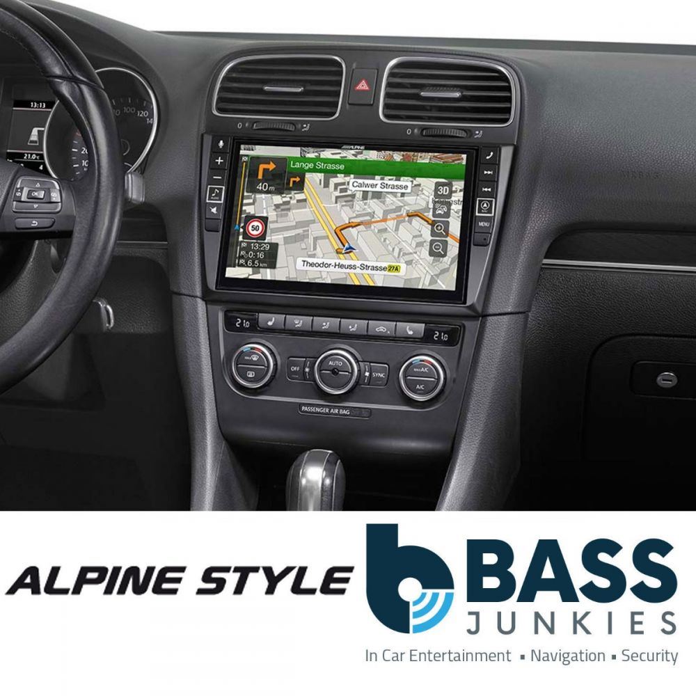 Alpine X902D-G6 Volkswagen Golf MK6 9” Touch Screen Navigation Apple CarPlay Android Auto Stereo