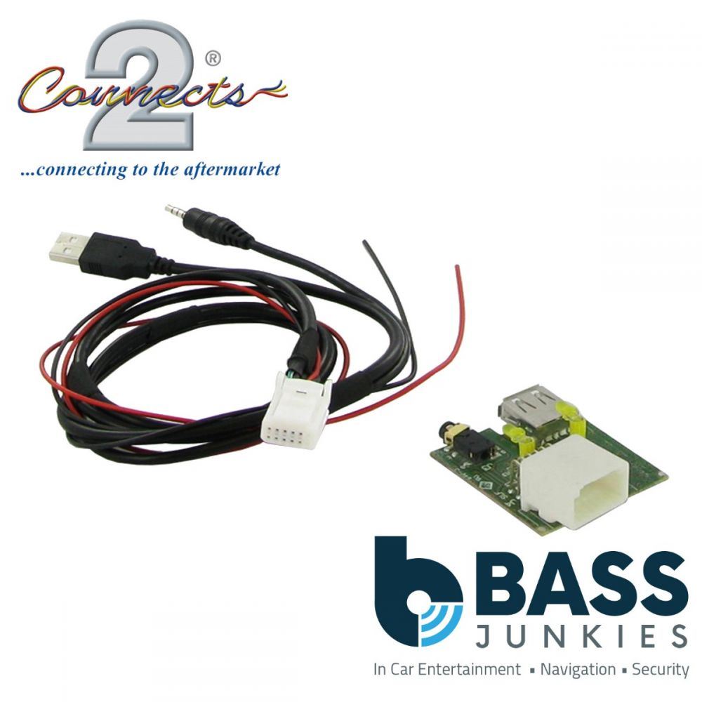 Connects2 CTHYUNDAIUSB Hyundai Veloster 2011 Onwards Car Stereo USB Retention Interface Cable Kit