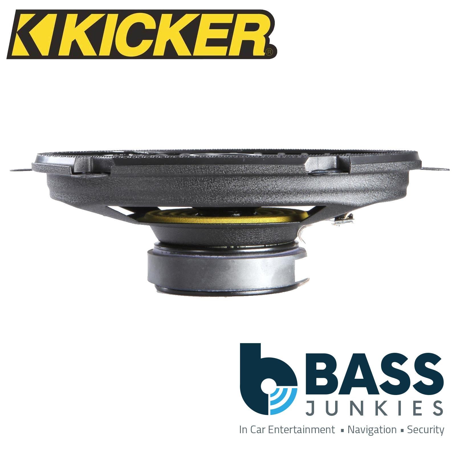 KICKER KA40CS684 6x8 Inch 2-Way 225W Power Max Car Audio Coaxial Speaker Pair